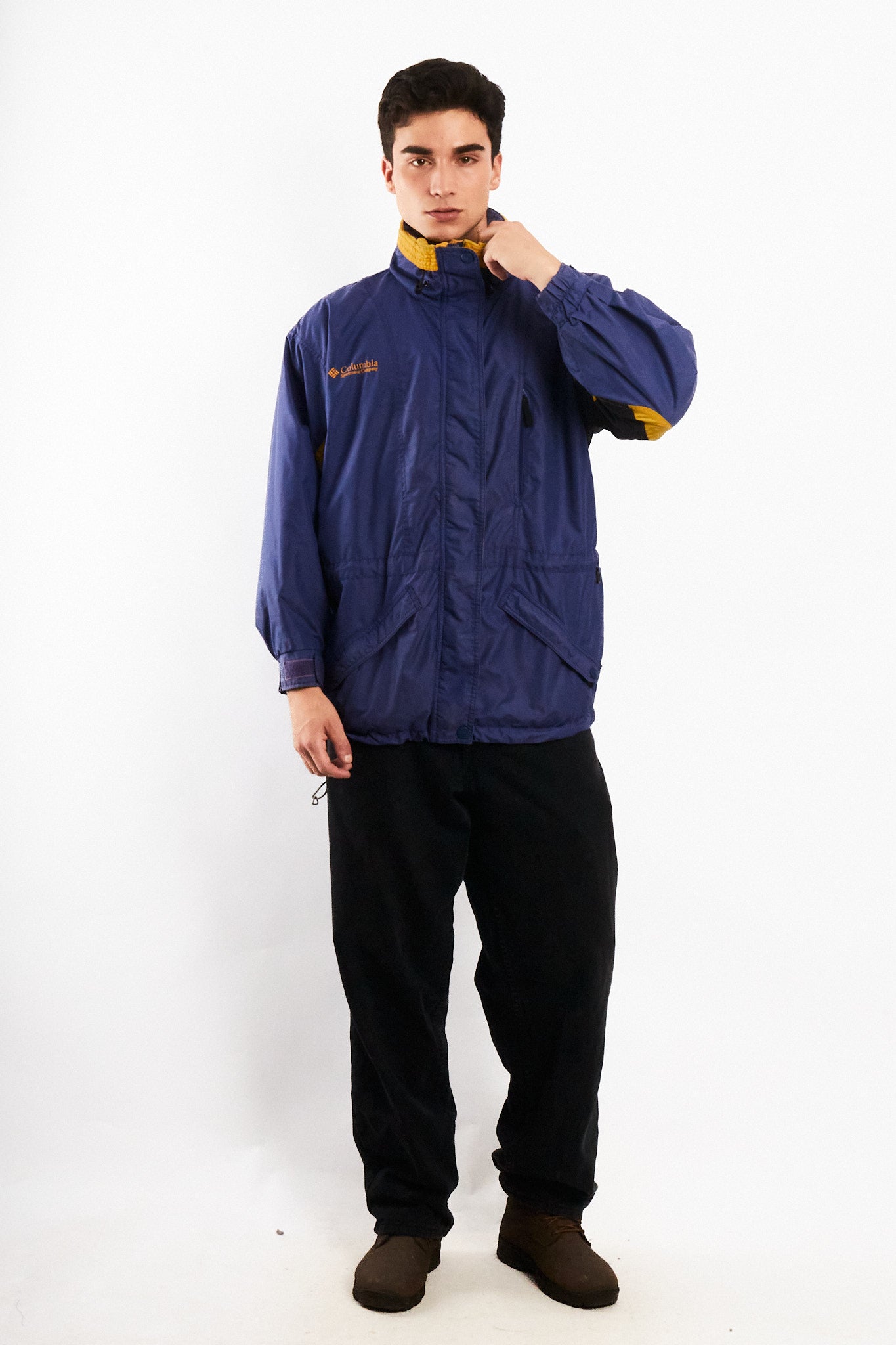 2000 Vintage Columbia Long's Peak Colorblock Jacket (M/L)