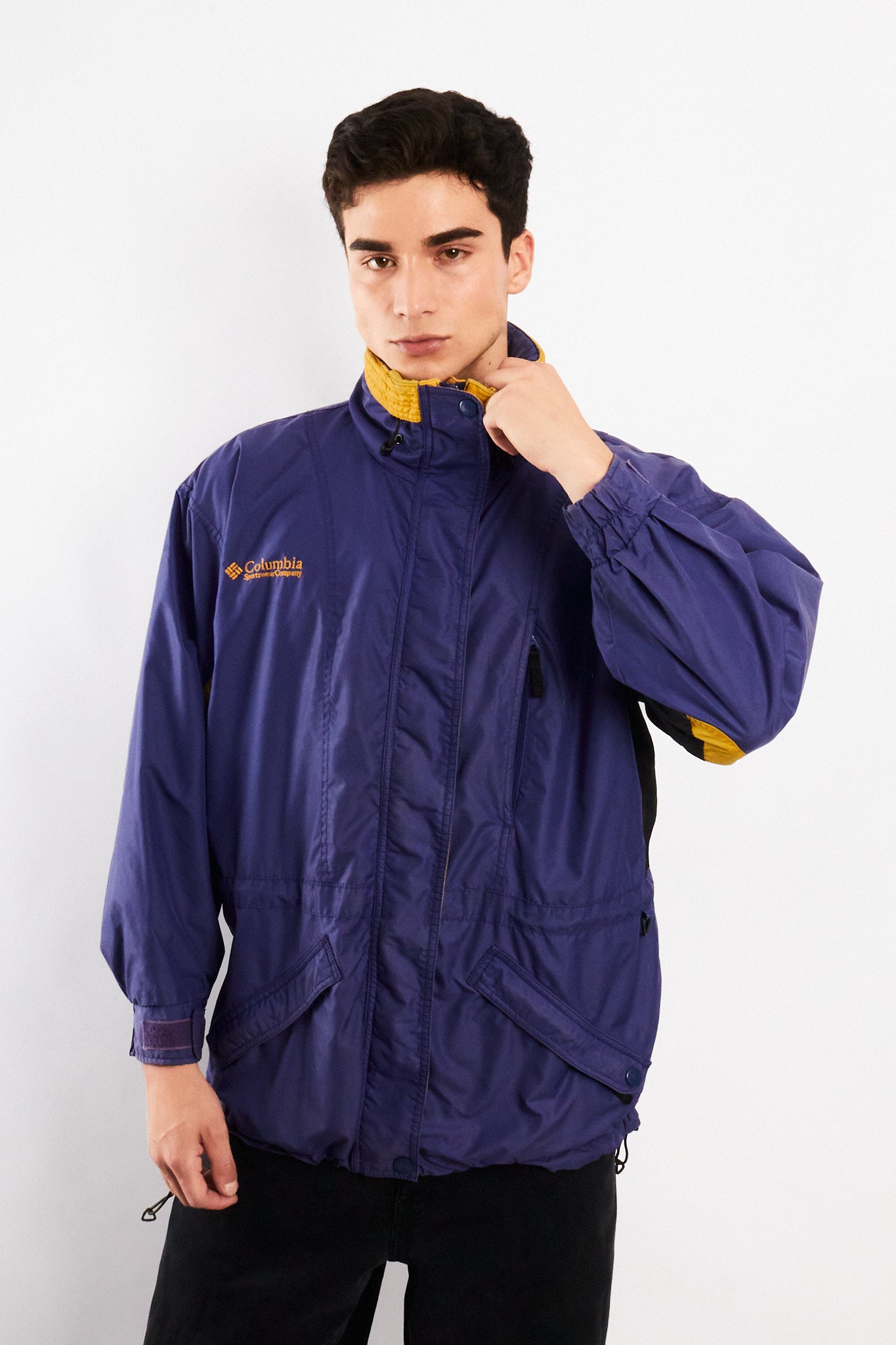 2000 Vintage Columbia Long's Peak Colorblock Jacket (M/L)