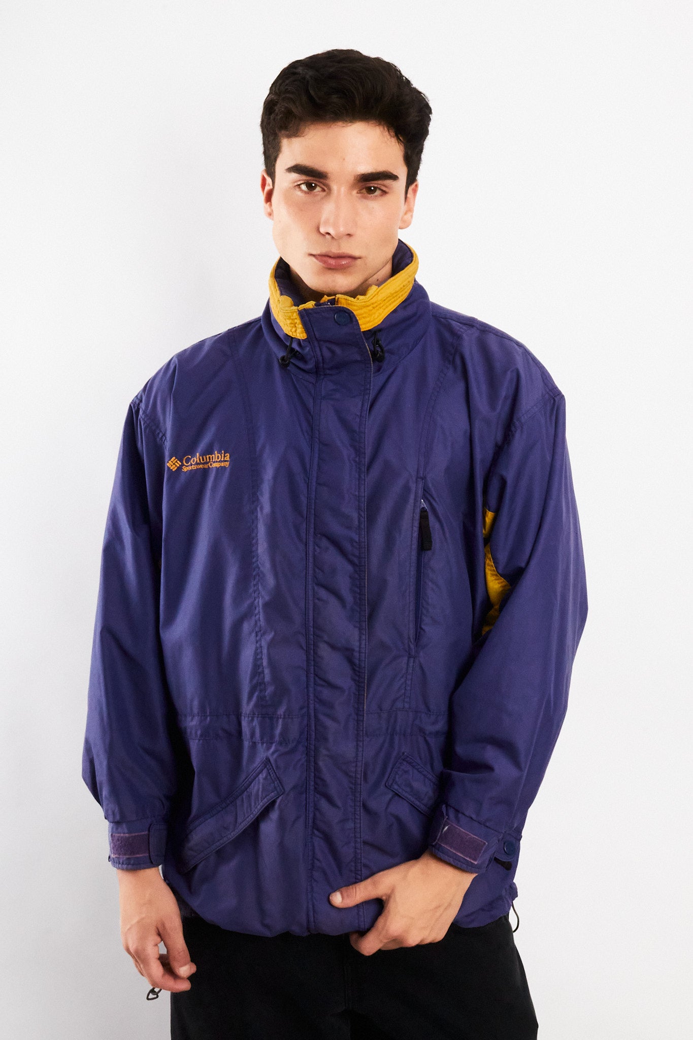 2000 Vintage Columbia Long's Peak Colorblock Jacket (M/L)