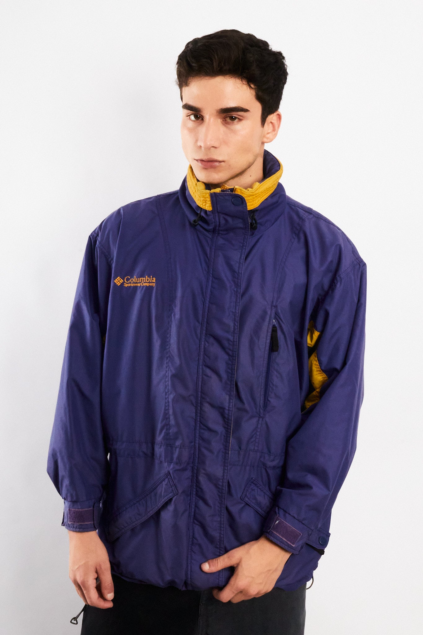 2000 Vintage Columbia Long's Peak Colorblock Jacket (M/L)