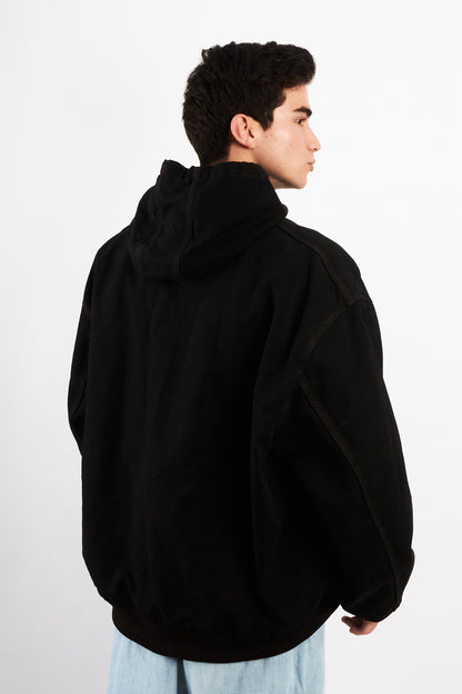 2000 Vintage Carhartt J131 Black Active Jacket (XL/XXL)