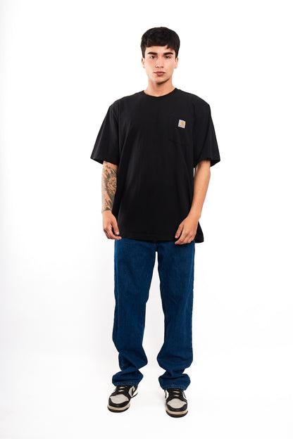 2000 Carhartt Black Pocket Tee (L)