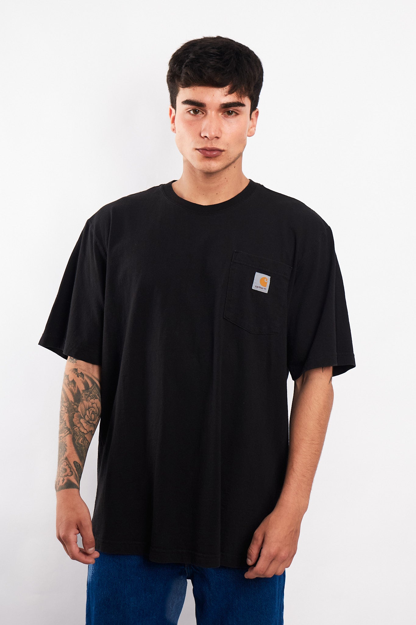 2000 Carhartt Black Pocket Tee (L)