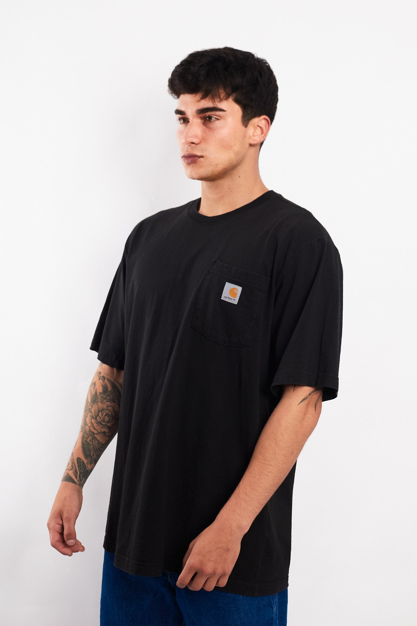 2000 Carhartt Black Pocket Tee (L)