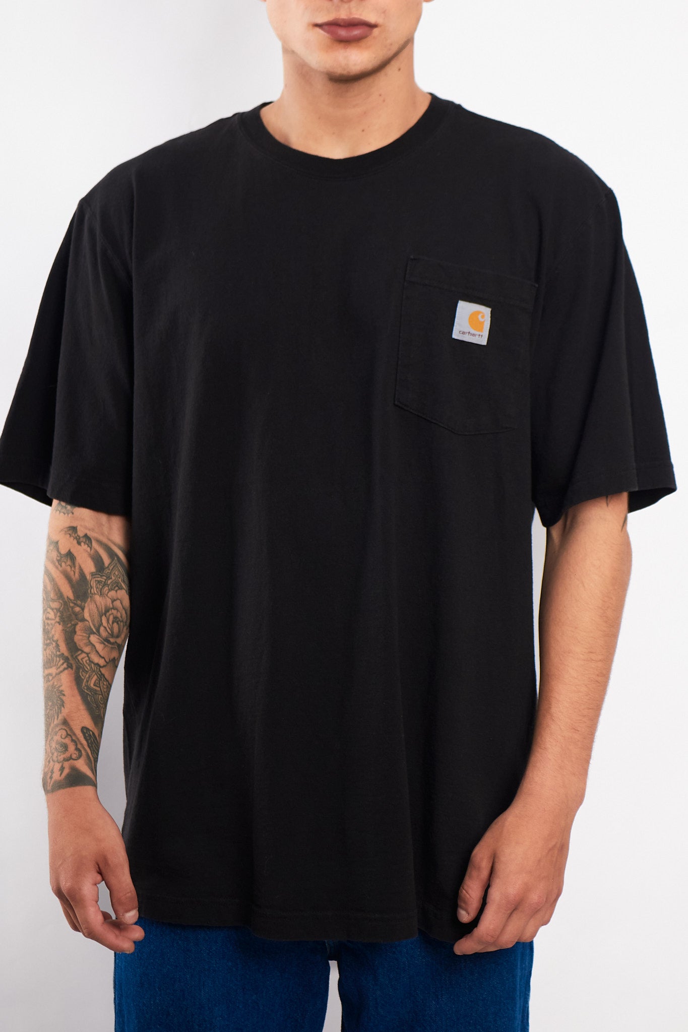 2000 Carhartt Black Pocket Tee (L)