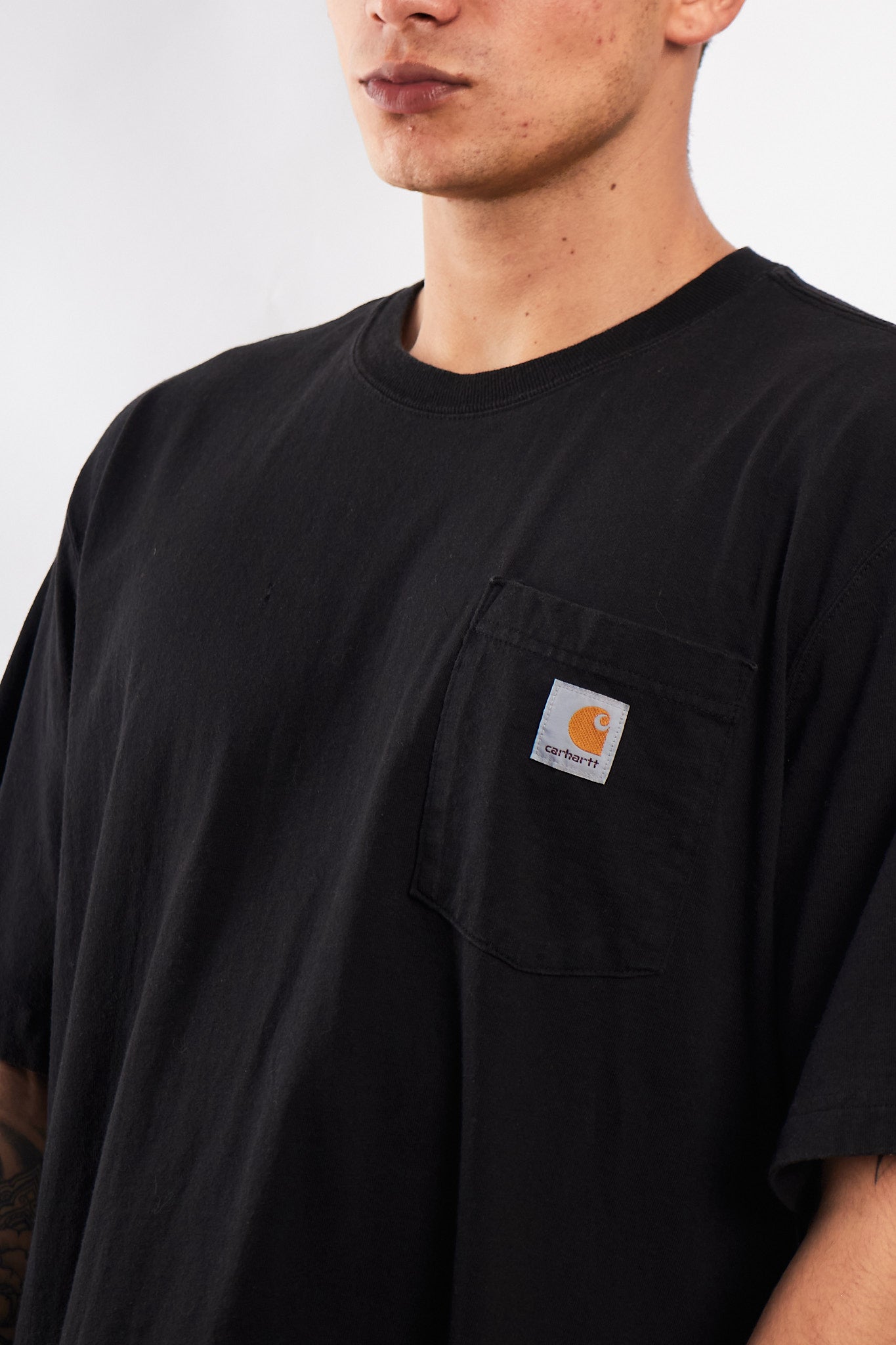 2000 Carhartt Black Pocket Tee (L)