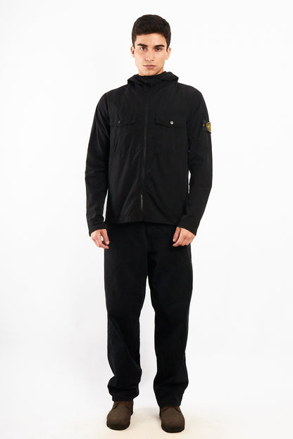 2000 Vintage Stone Island Black Work Jacket (M)