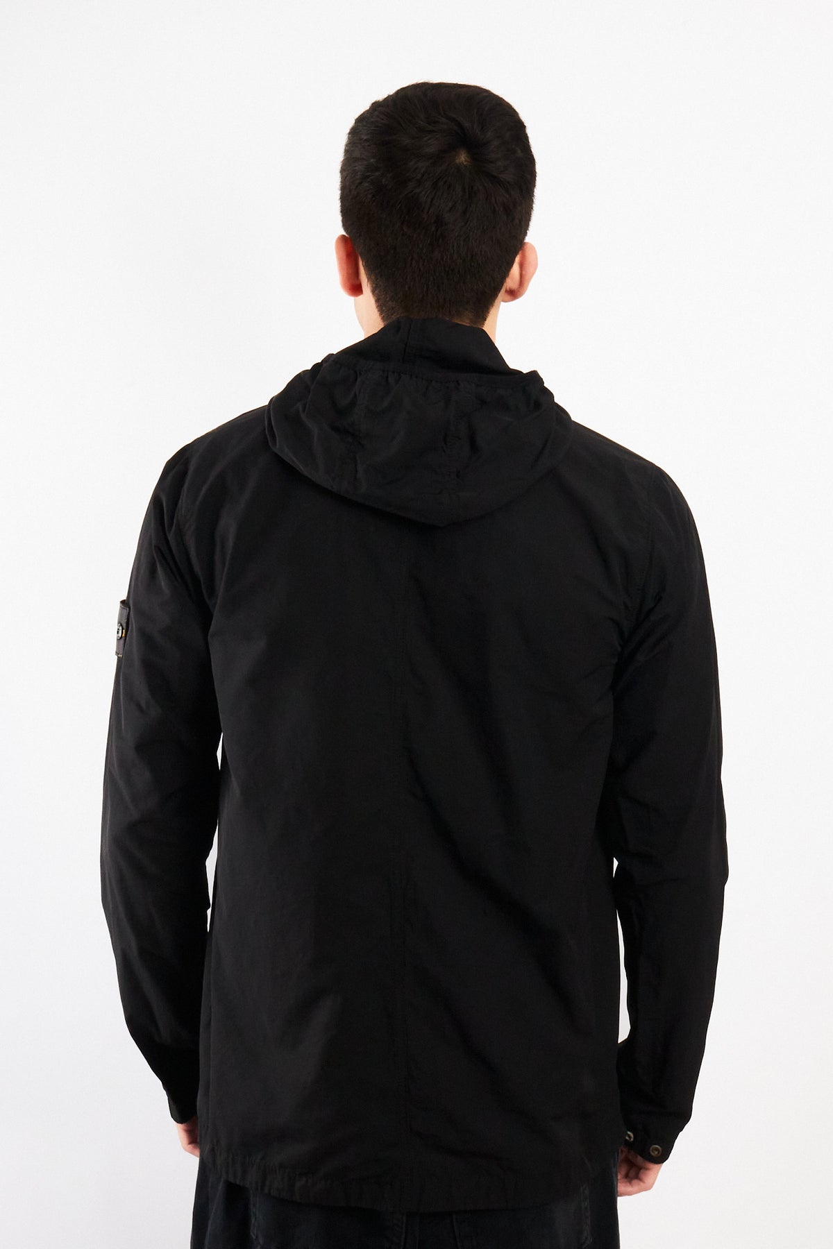 2000 Vintage Stone Island Black Work Jacket (M)