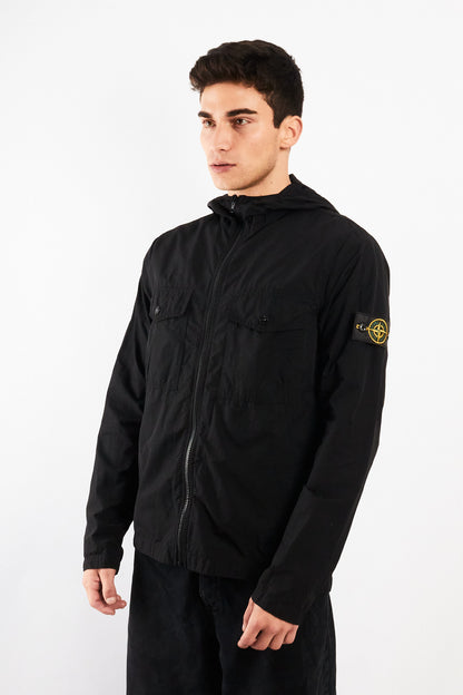 2000 Vintage Stone Island Black Work Jacket (M)