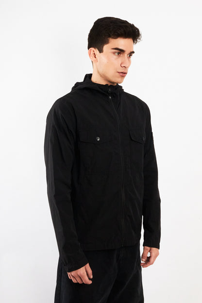 2000 Vintage Stone Island Black Work Jacket (M)