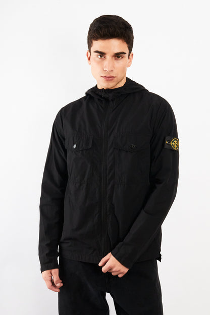 2000 Vintage Stone Island Black Work Jacket (M)