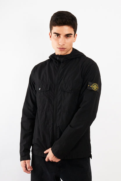 2000 Vintage Stone Island Black Work Jacket (M)