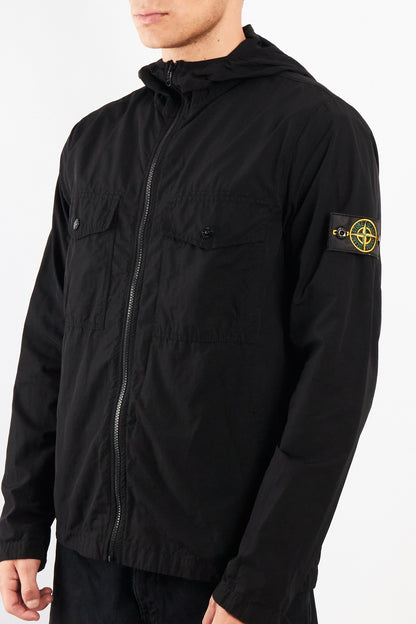 2000 Vintage Stone Island Black Work Jacket (M)