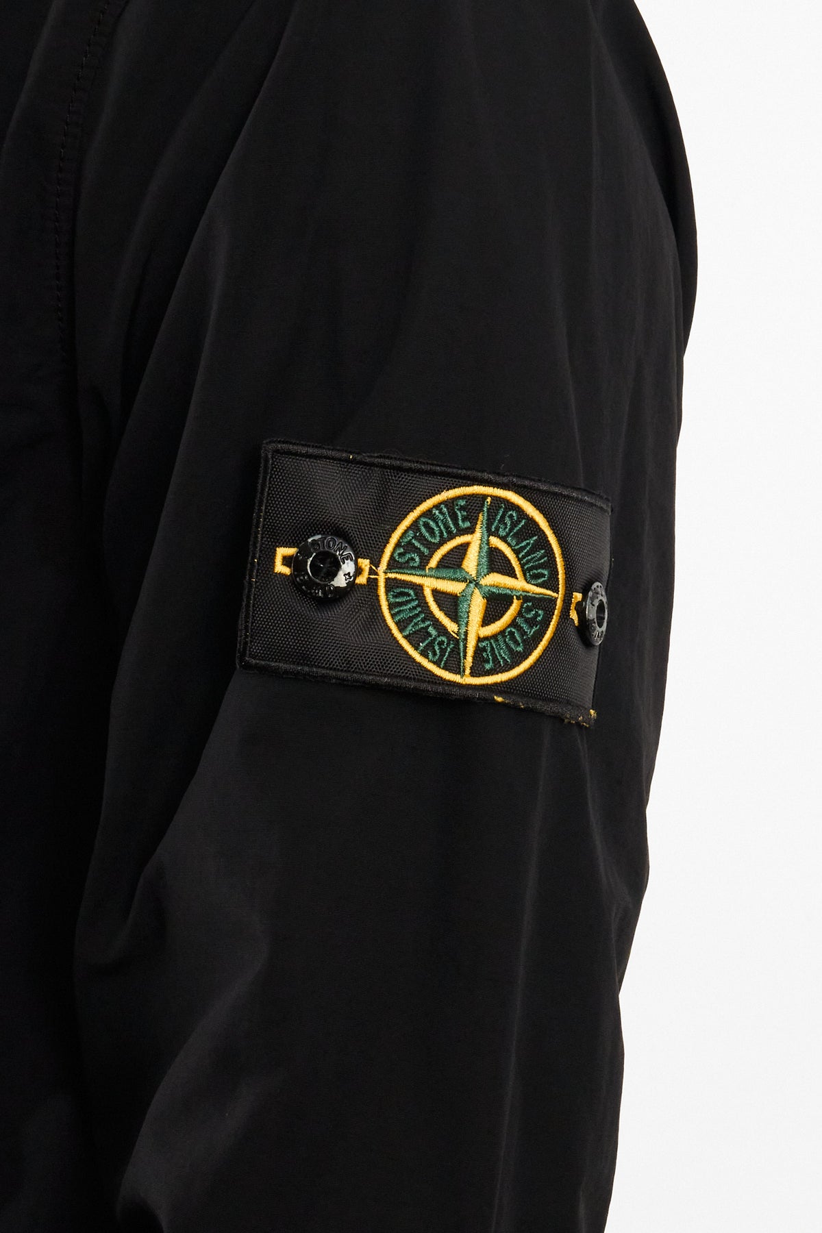 2000 Vintage Stone Island Black Work Jacket (M)