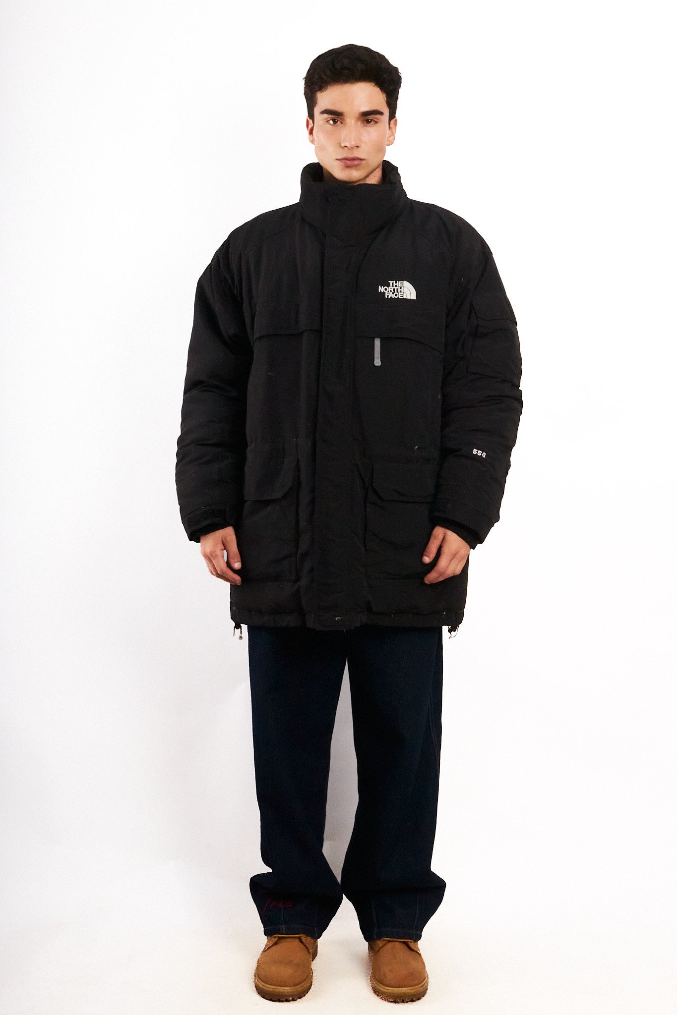 2000 Vintage North Face Goose Down Padded Jacket (L/XL)