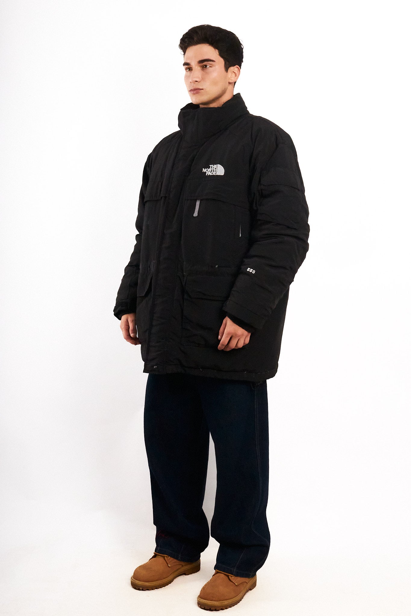 2000 Vintage North Face Goose Down Padded Jacket (L/XL)