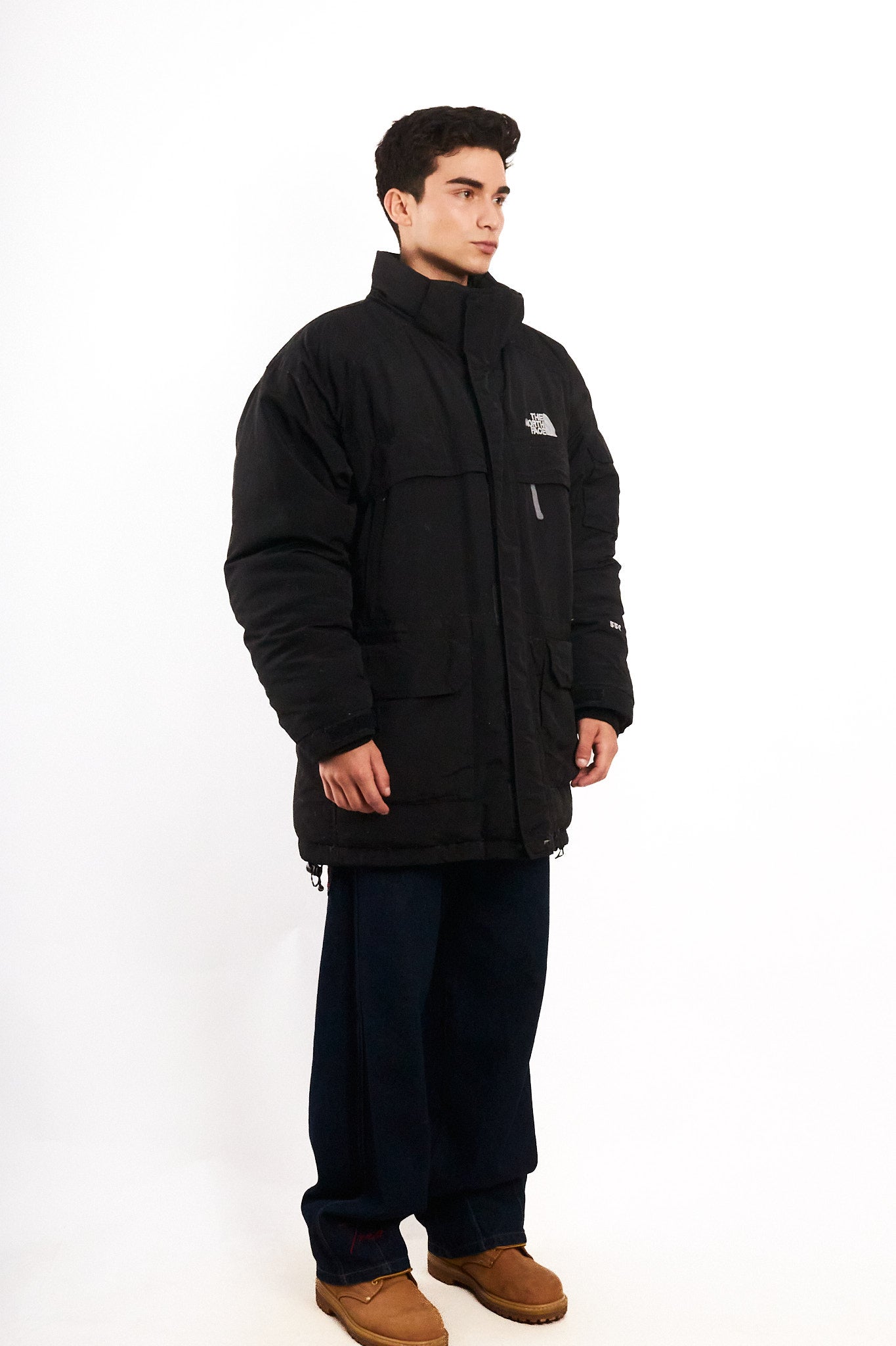 2000 Vintage North Face Goose Down Padded Jacket (L/XL)