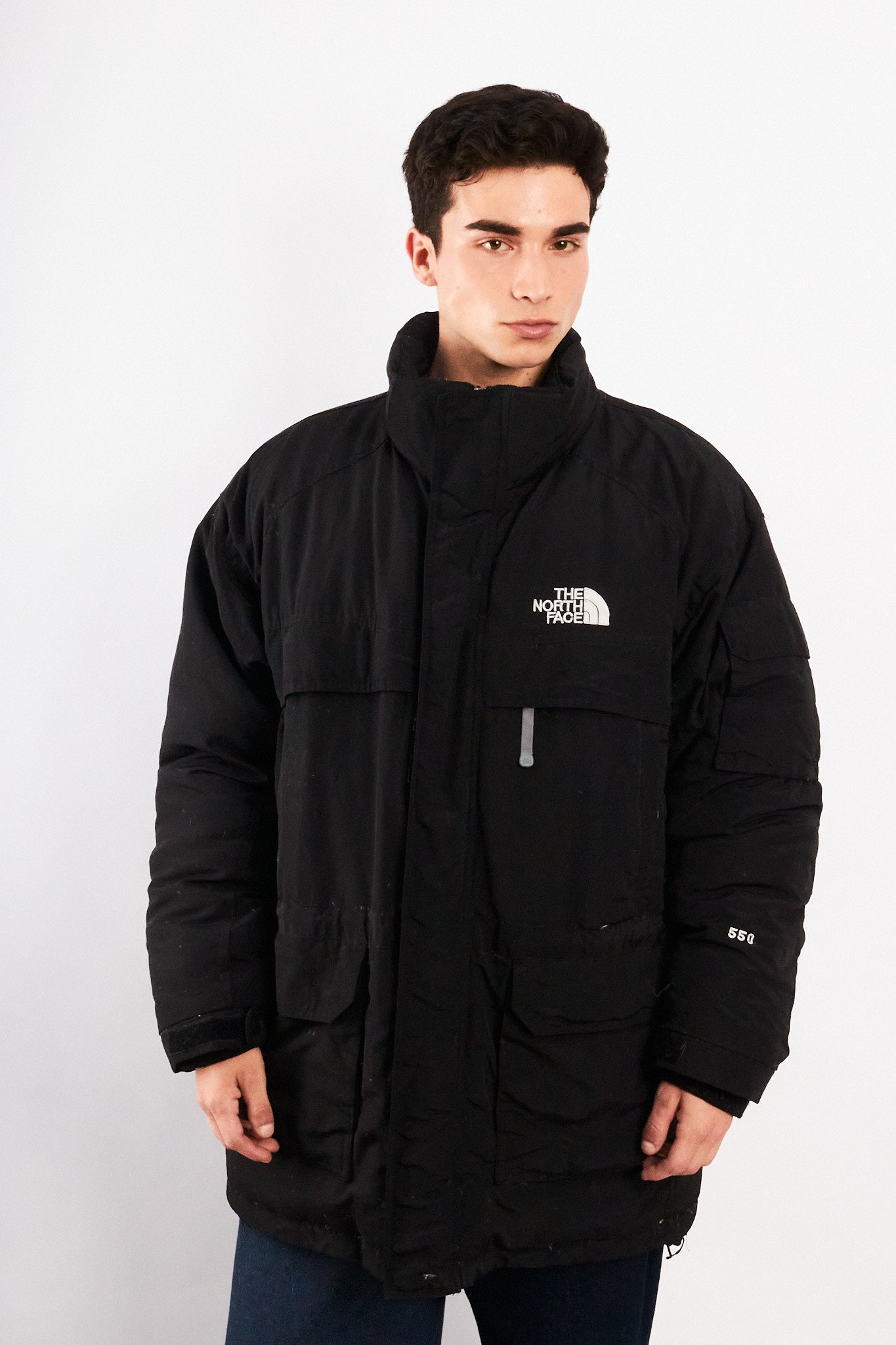 2000 Vintage North Face Goose Down Padded Jacket (L/XL)