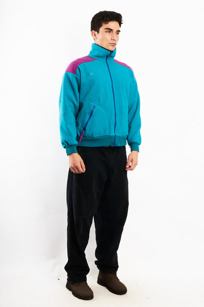1990 Vintage Columbia Radial Sleeve Fleece Jacket (S/M)