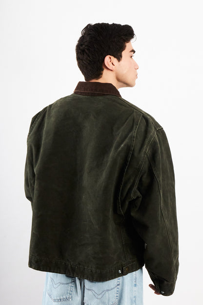 2008 Vintage Carhartt J97 Moss Green Jhonny Depp Detroit Jacket (L/XL)