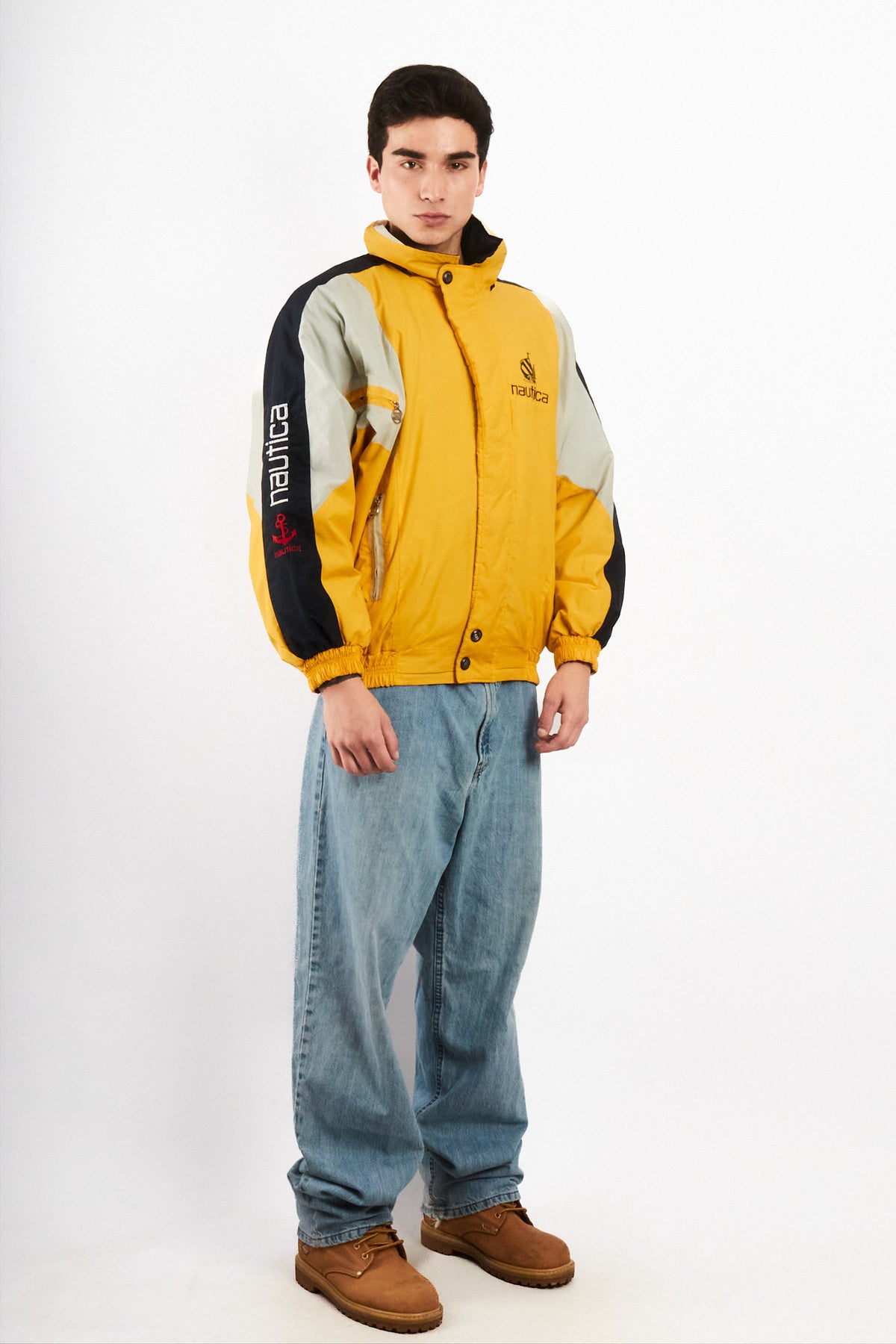 1990 Vintage Nautica Colorblock Reversible Jacket (M/L)