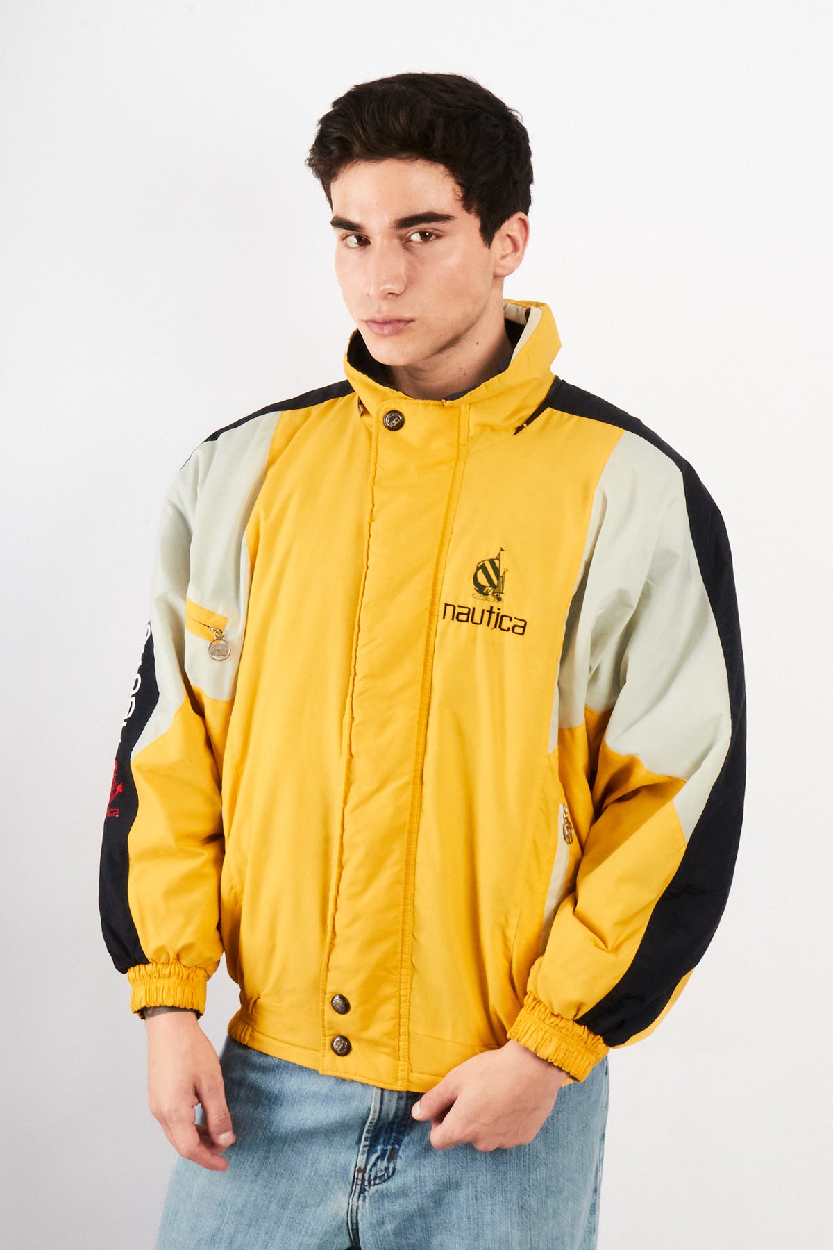 1990 Vintage Nautica Colorblock Reversible Jacket (M/L)