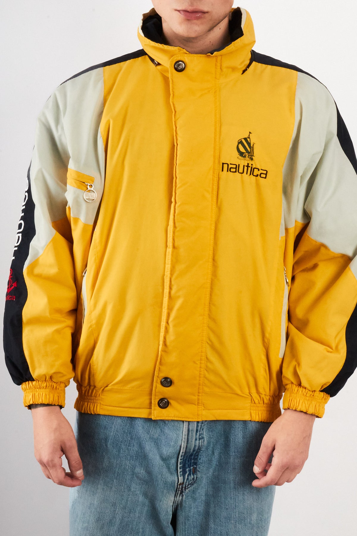 1990 Vintage Nautica Colorblock Reversible Jacket (M/L)
