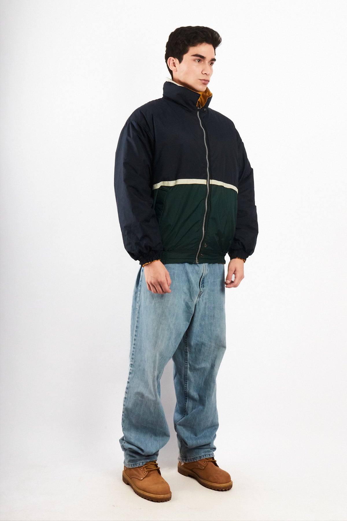 1990 Vintage Nautica Colorblock Reversible Jacket (M/L)