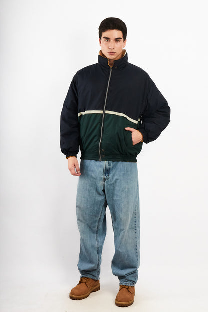 1990 Vintage Nautica Colorblock Reversible Jacket (M/L)