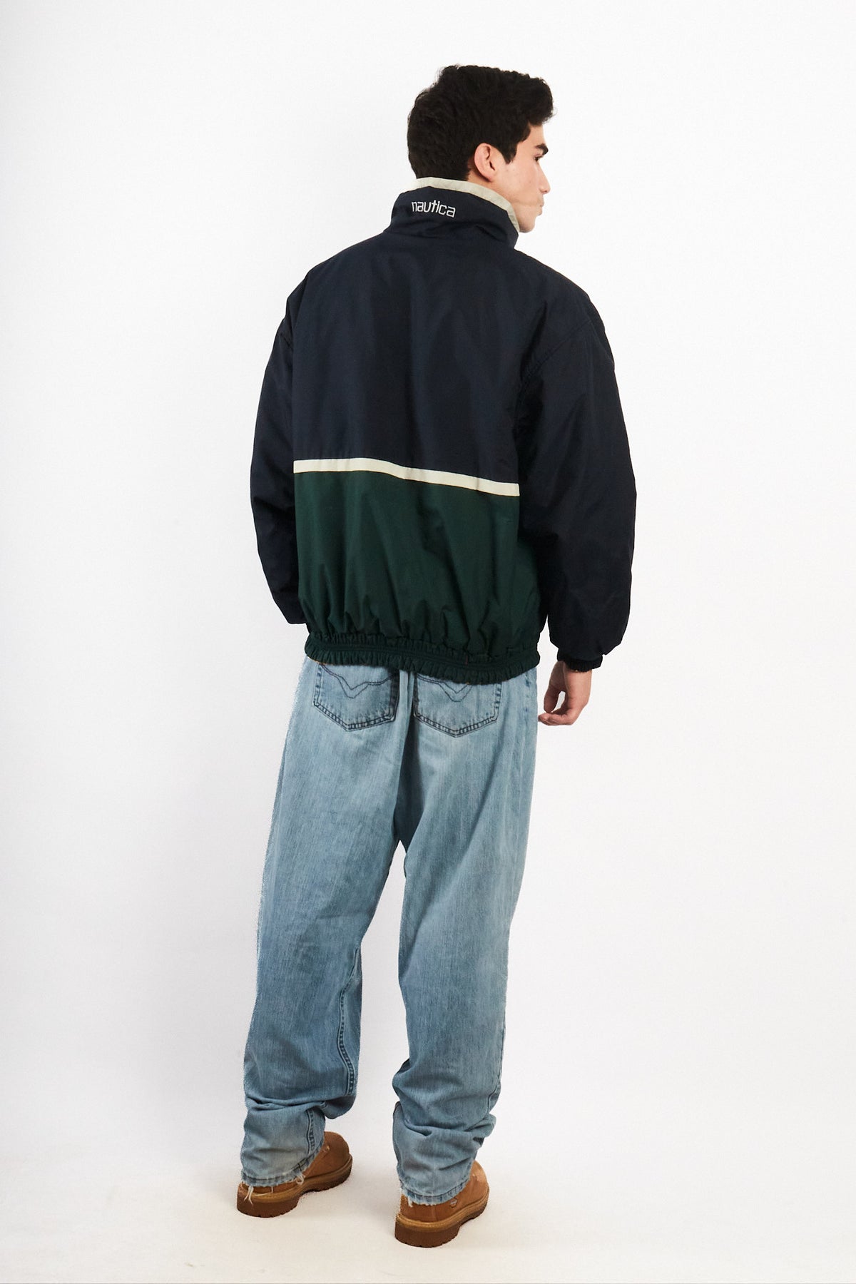 1990 Vintage Nautica Colorblock Reversible Jacket (M/L)