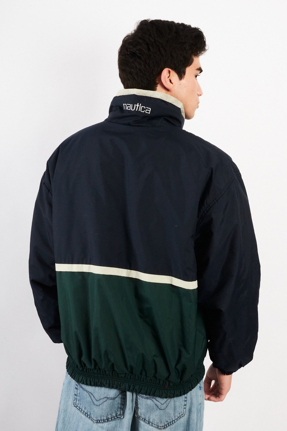 1990 Vintage Nautica Colorblock Reversible Jacket (M/L)