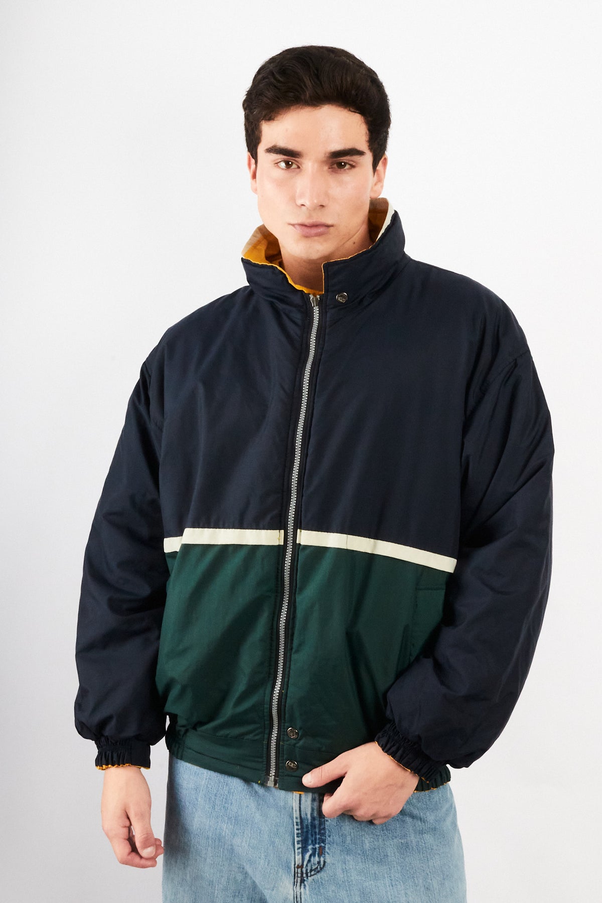 1990 Vintage Nautica Colorblock Reversible Jacket (M/L)
