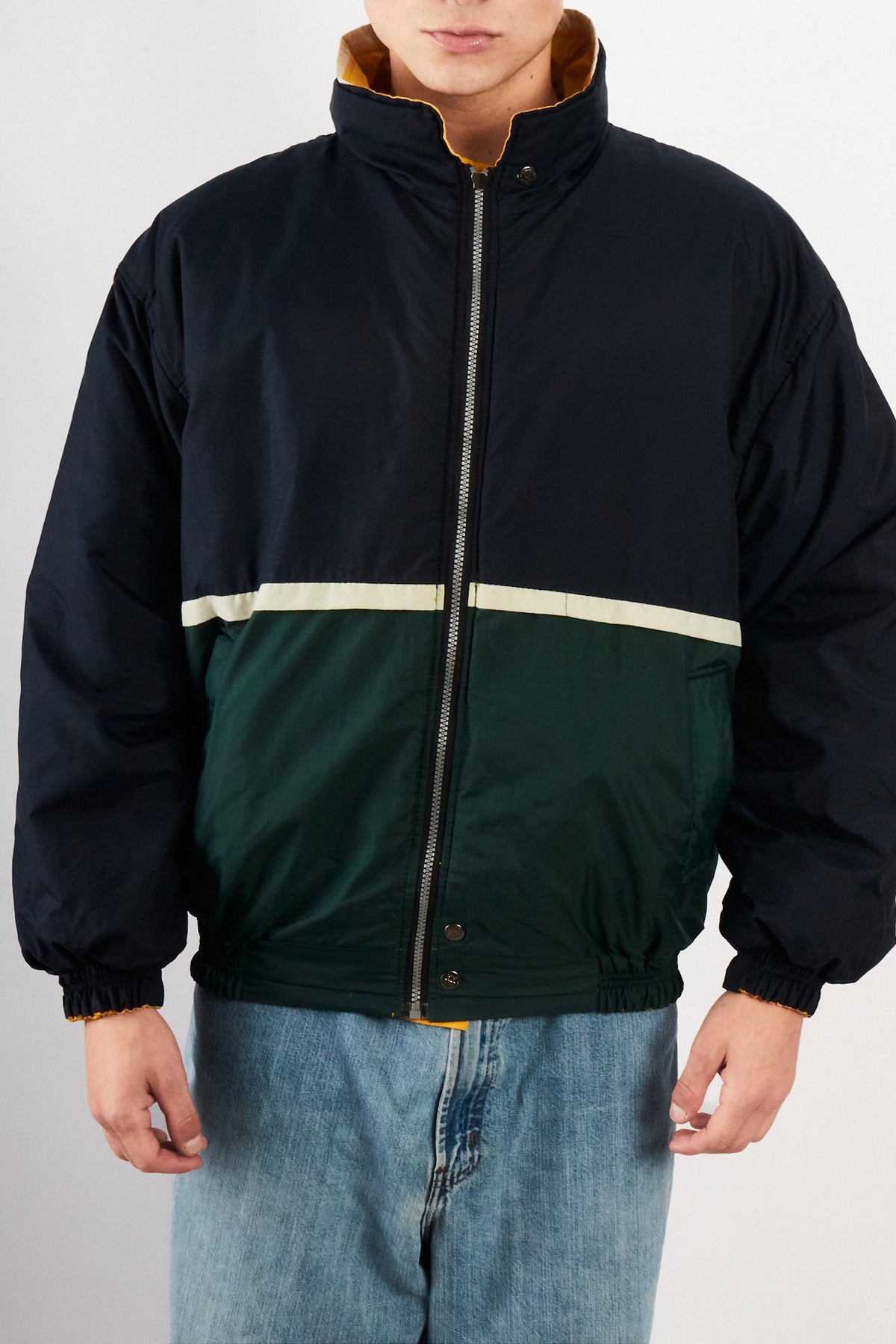 1990 Vintage Nautica Colorblock Reversible Jacket (M/L)
