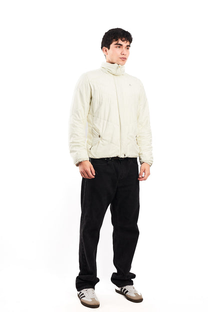2010 Adidas Cream Puffer Jacket (S)