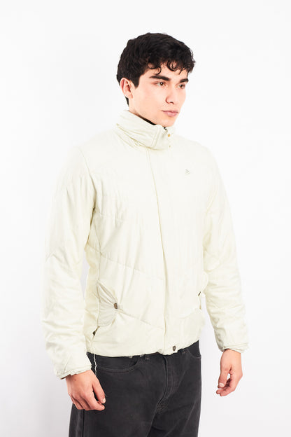 2010 Adidas Cream Puffer Jacket (S)