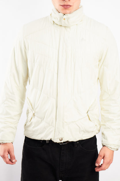 2010 Adidas Cream Puffer Jacket (S)