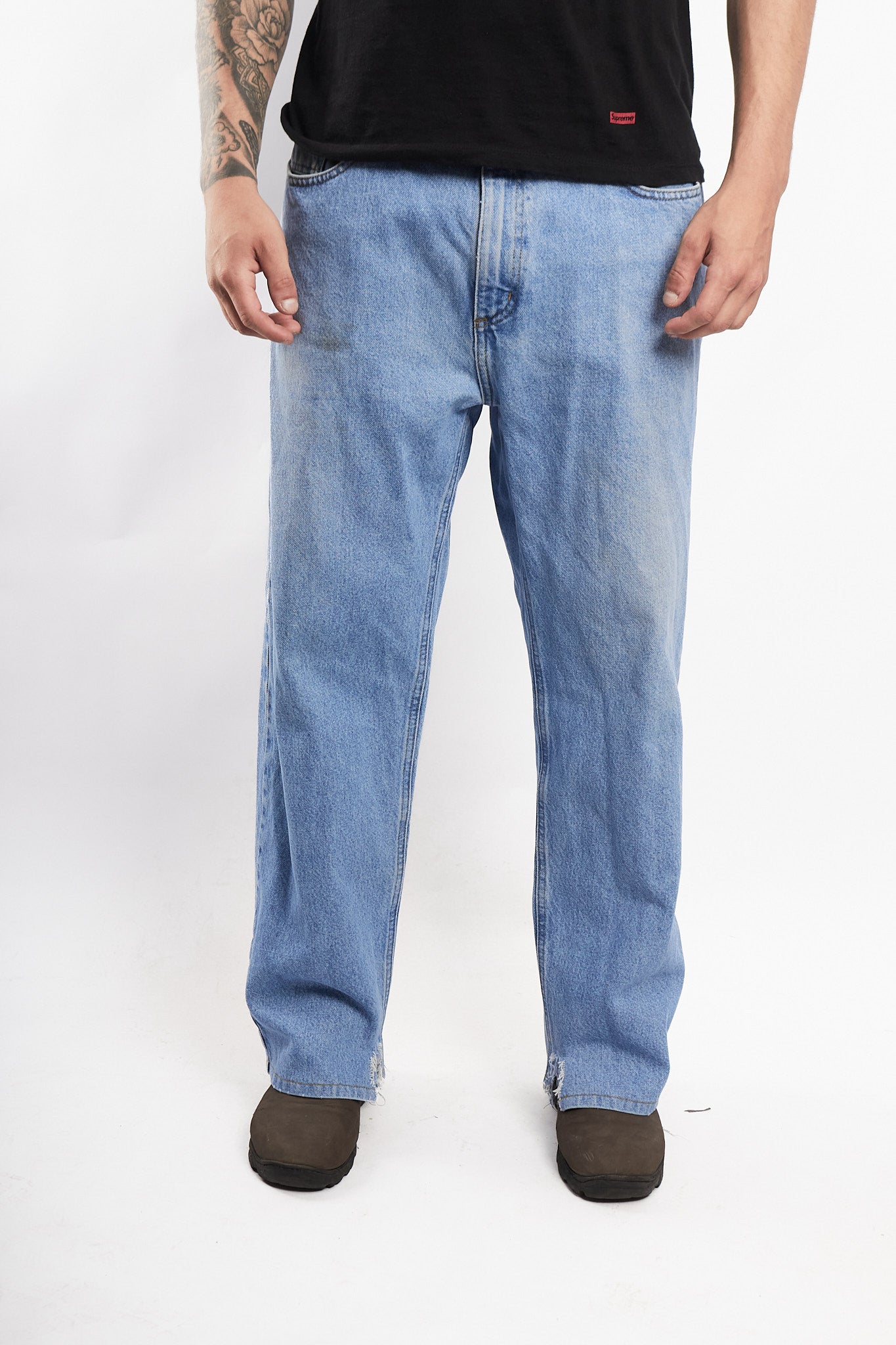 Vintage Carhartt Blue Stone wash Jean (36)