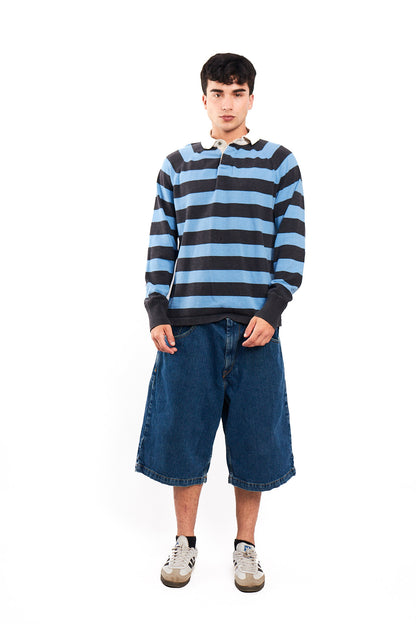 2000 GAP Striped Rugby Polo Shirt (M/L)