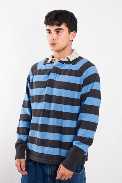 2000 GAP Striped Rugby Polo Shirt (M/L)