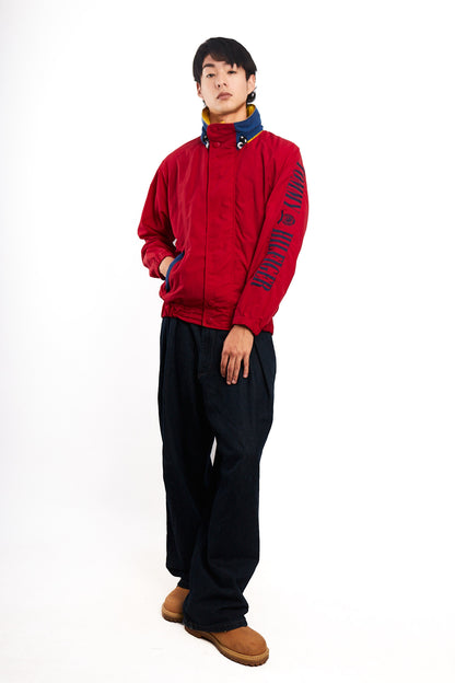 1990 Vintage Tommy Hilfiger Colorblock Spellout Jacket (M)