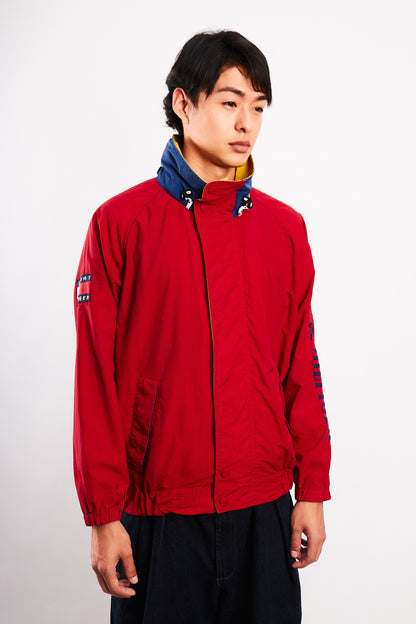 1990 Vintage Tommy Hilfiger Colorblock Spellout Jacket (M)