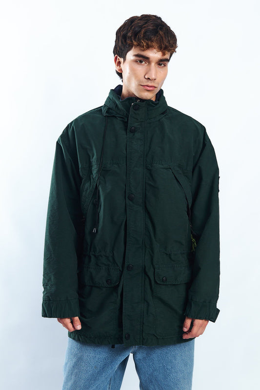 1990 Lion Vintage Tommy Hilfiger Cargo Parka (L/XL)