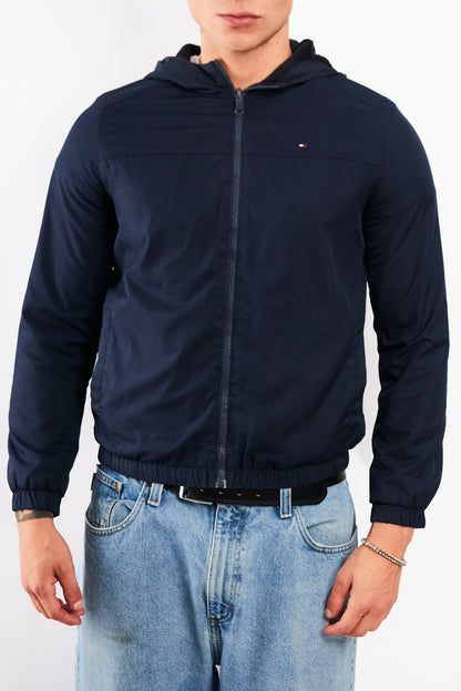 2000 Vintage Tommy Hilfiger Windbreaker/Sherpa Jacket (S)
