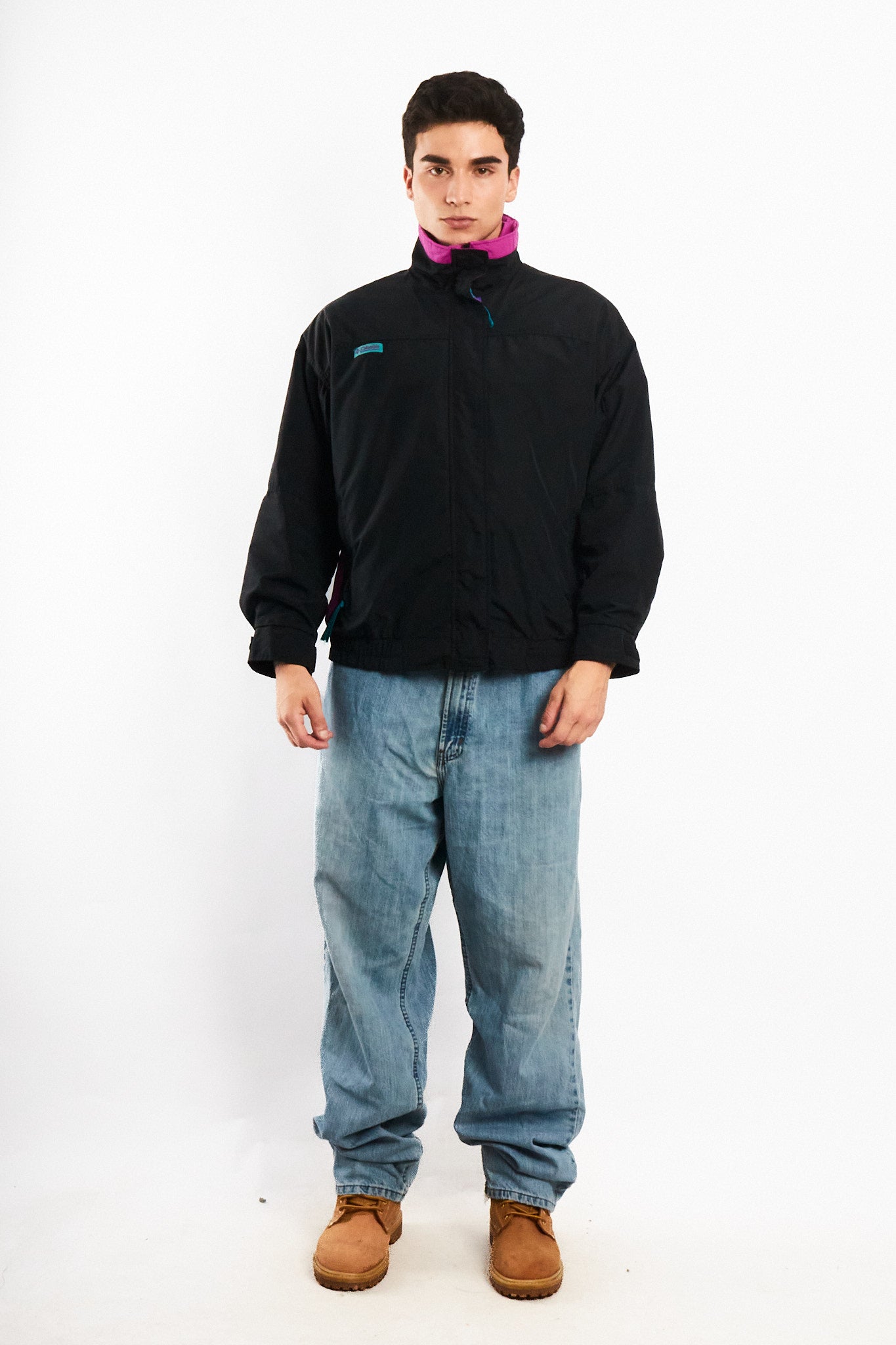 1990 Vintage Columbia Radial Sleeve Bugaboo Impermeable Jacket (M)