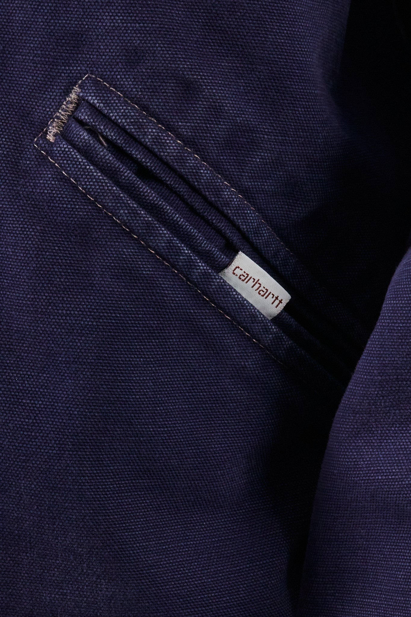 1980 Vintage Carhartt JB 242 Purple Blue Detroit Jacket (L)
