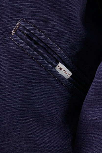 1980 Vintage Carhartt JB 242 Purple Blue Detroit Jacket (L)
