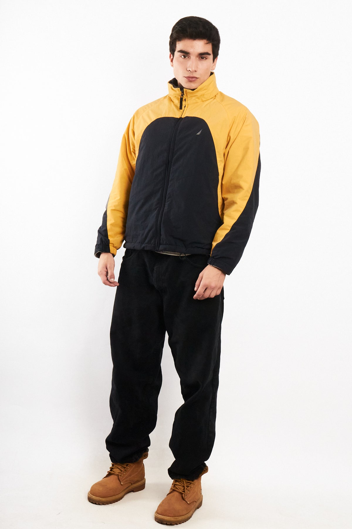 2000 Vintage Nautica Reversible Windbreaker/Polar Jacket (S/M)