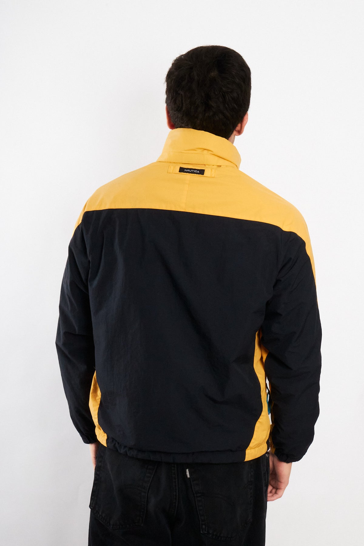 2000 Vintage Nautica Reversible Windbreaker/Polar Jacket (S/M)