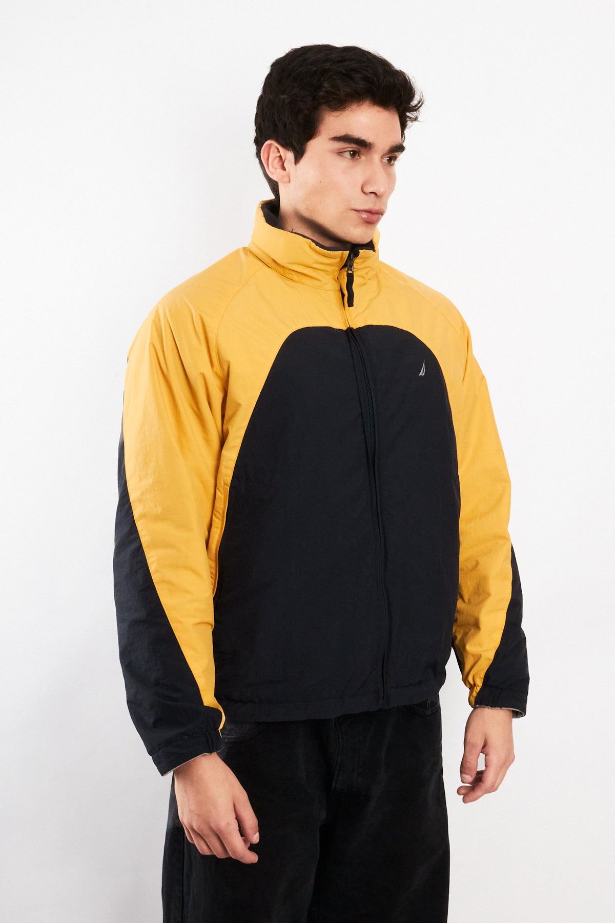 2000 Vintage Nautica Reversible Windbreaker/Polar Jacket (S/M)