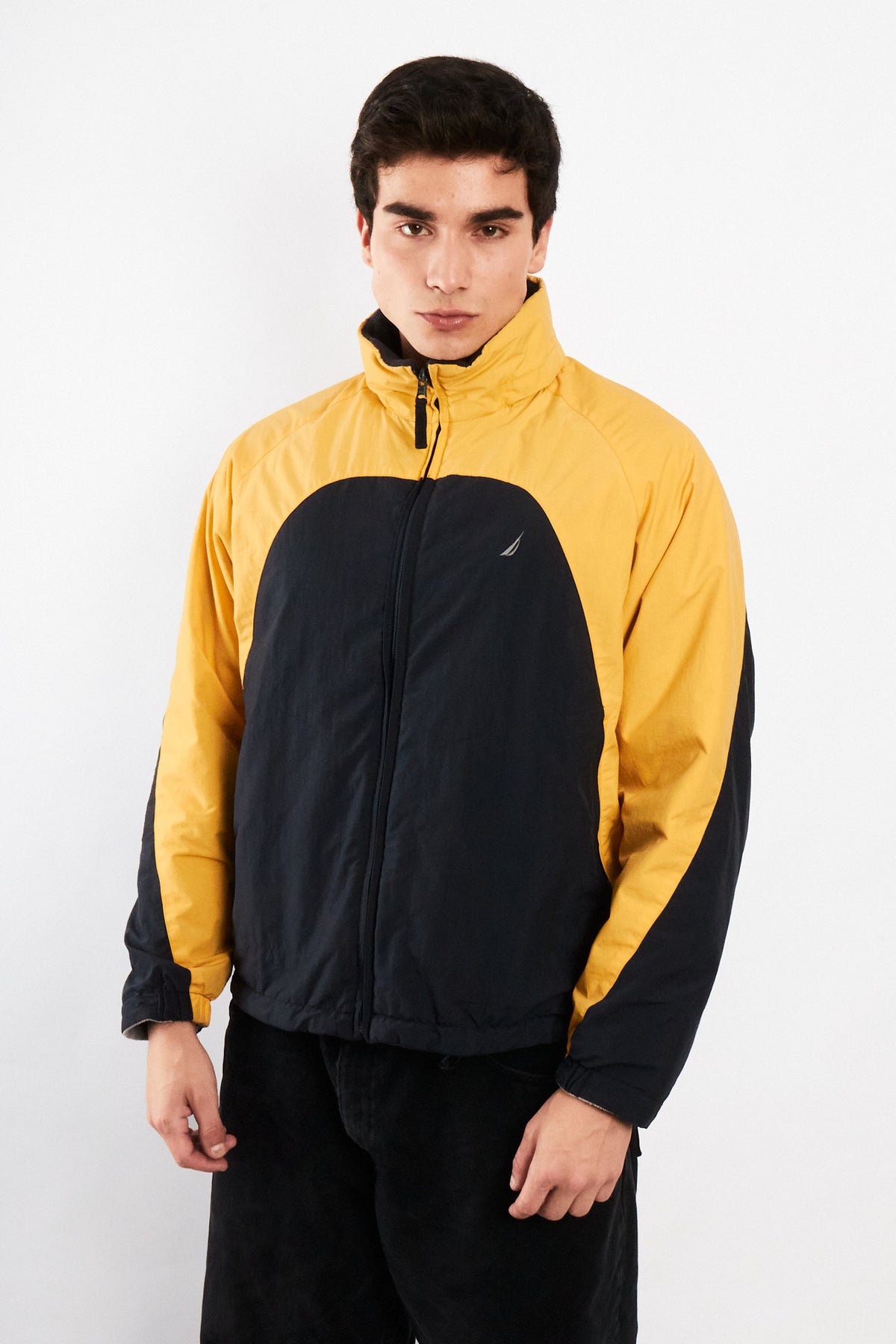 2000 Vintage Nautica Reversible Windbreaker/Polar Jacket (S/M)